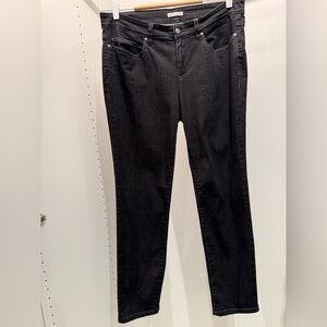 Eileen Fisher Petite Black & Gray Straight Cut  Jeans! AAA+preloved condition